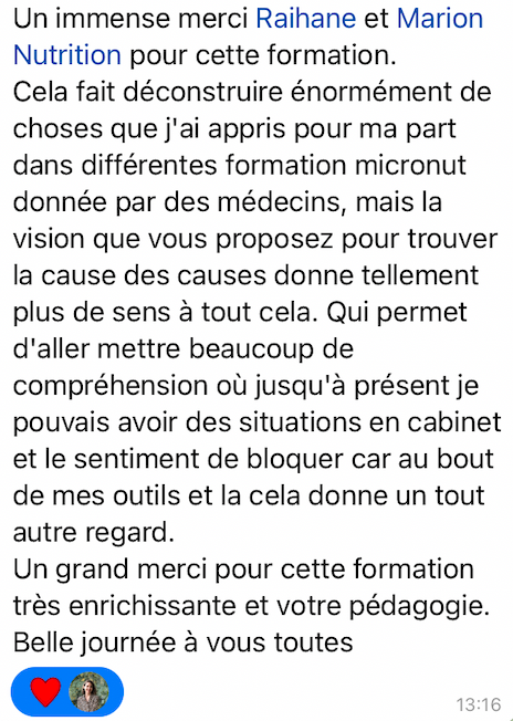 Témoignages