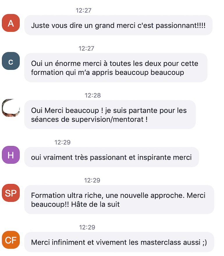 Témoignages